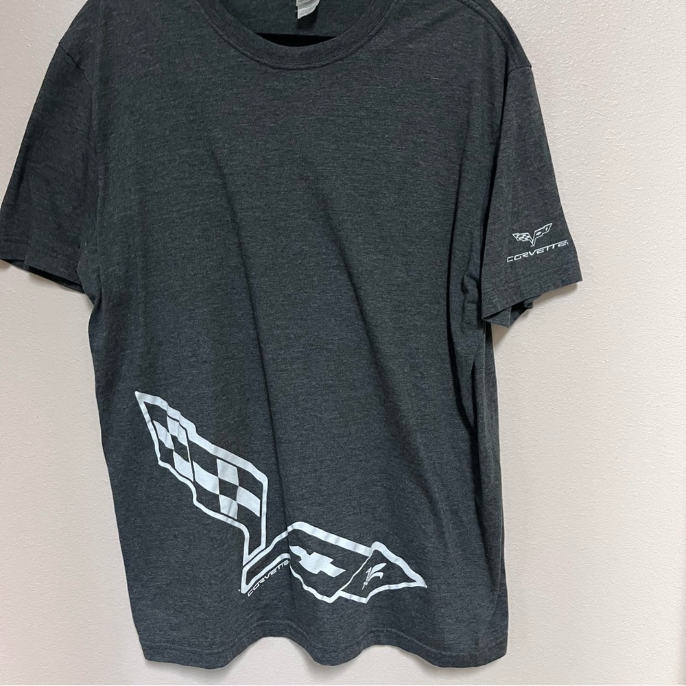 Corvette T-shirt - New Agenda - 2XL Charcoal / Black EUC